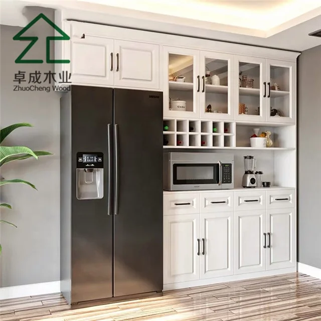 Modern style furniture newest design divider buffet living room partition cabinet for wine display