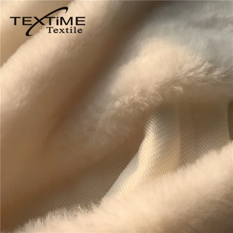 Best Choose Velvet Rabbit Textile Faux Fur Fabric For Garment Toy