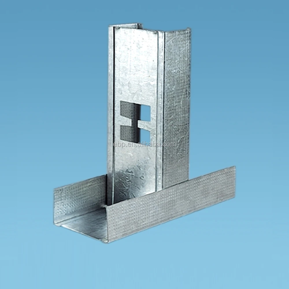 
metal corner profile to support gypsum board walls 