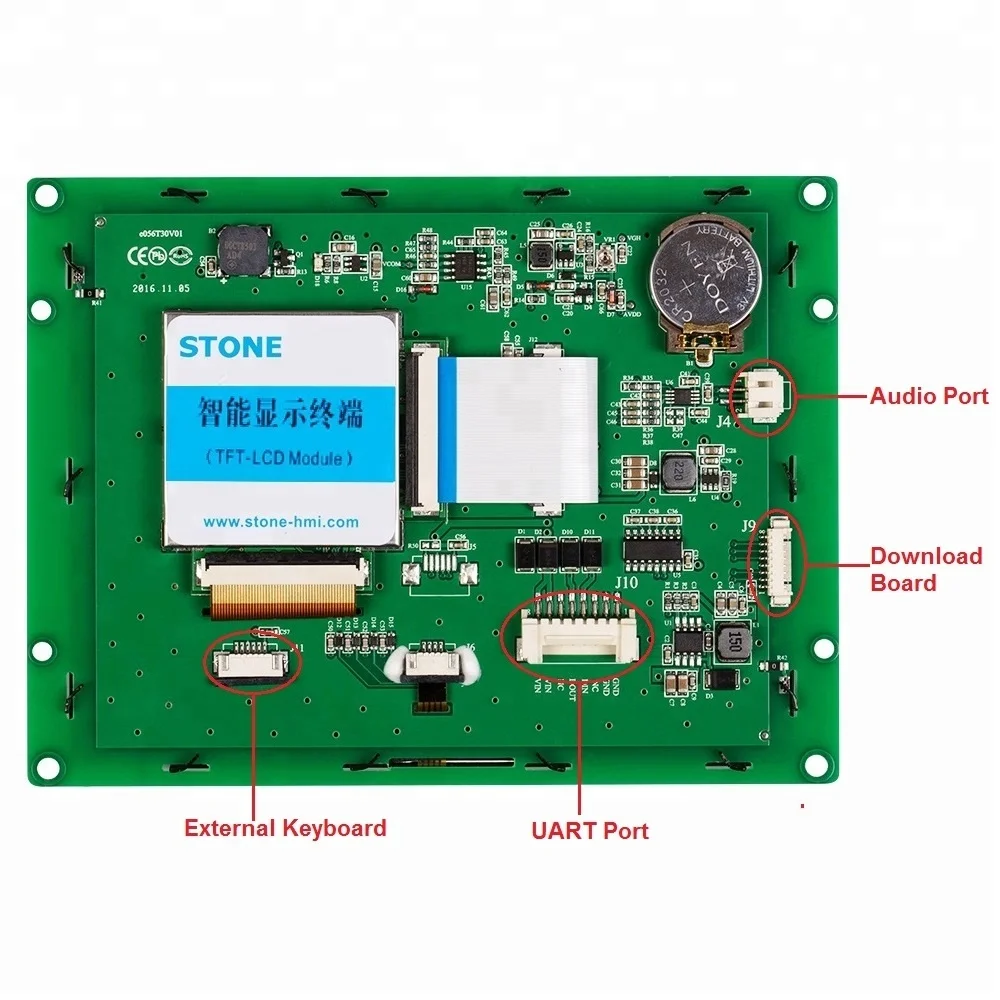 STONE 5.6 Inch Touch Screen Graphic LCD For Treating Equipment Led Display