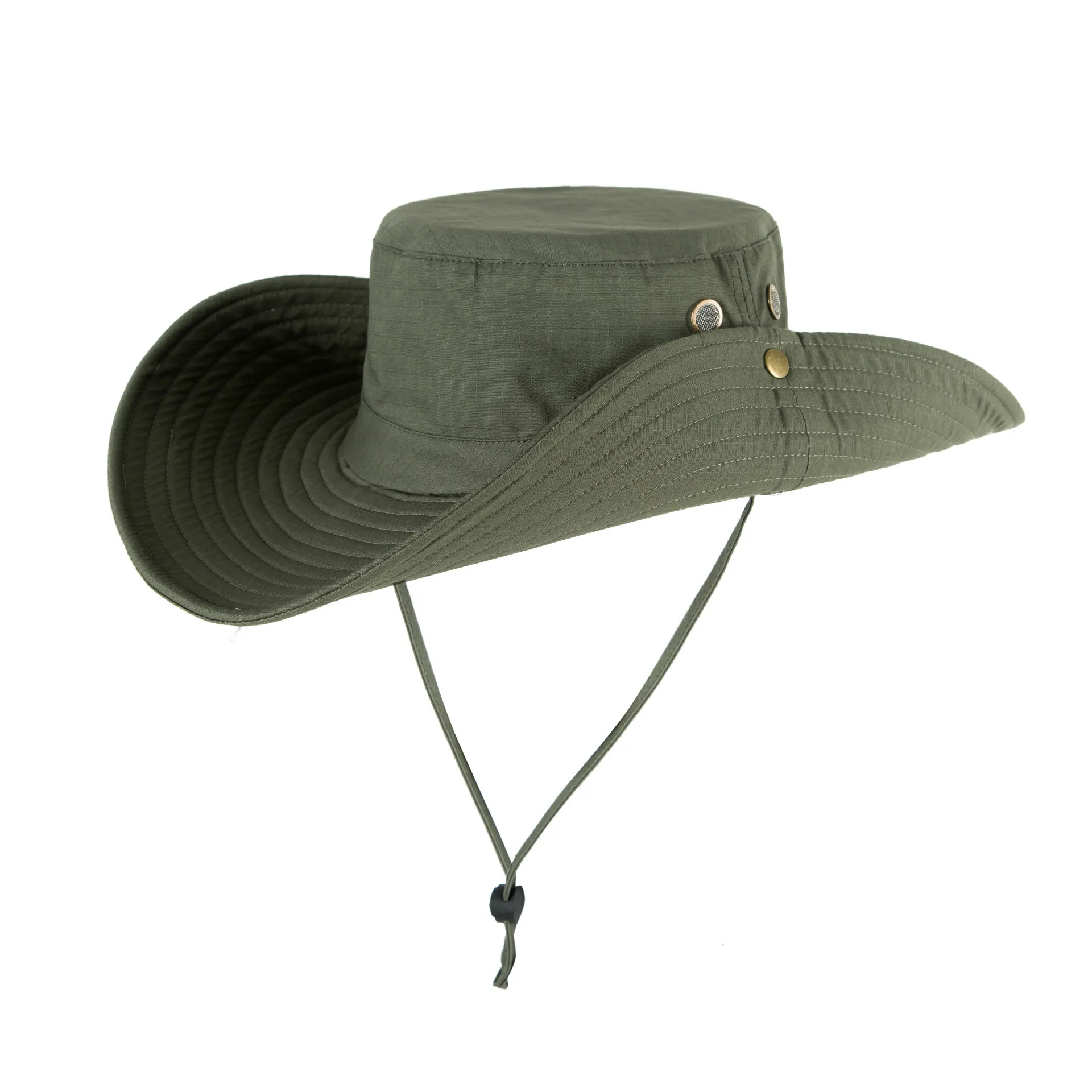 Wholesale good quality logo design blank plain custom fly fishing fishman hat