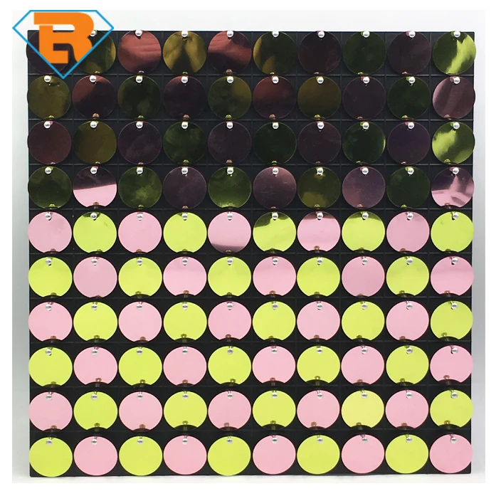 Уличные декоративные 3D стеновые панели из МДФ, свободная Цветовая организация, пайетки