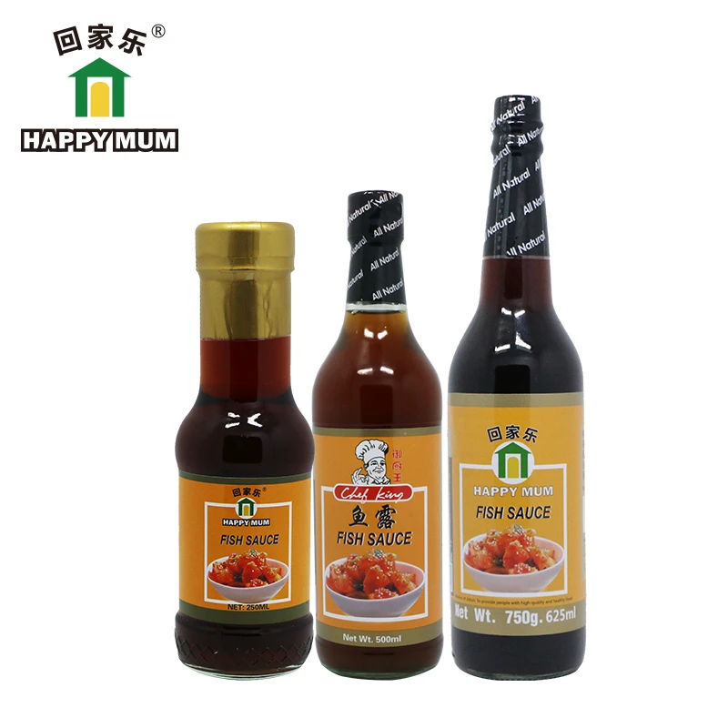 Kosher Thai Style OEM 500ml Delicious Fish Sauce Brands