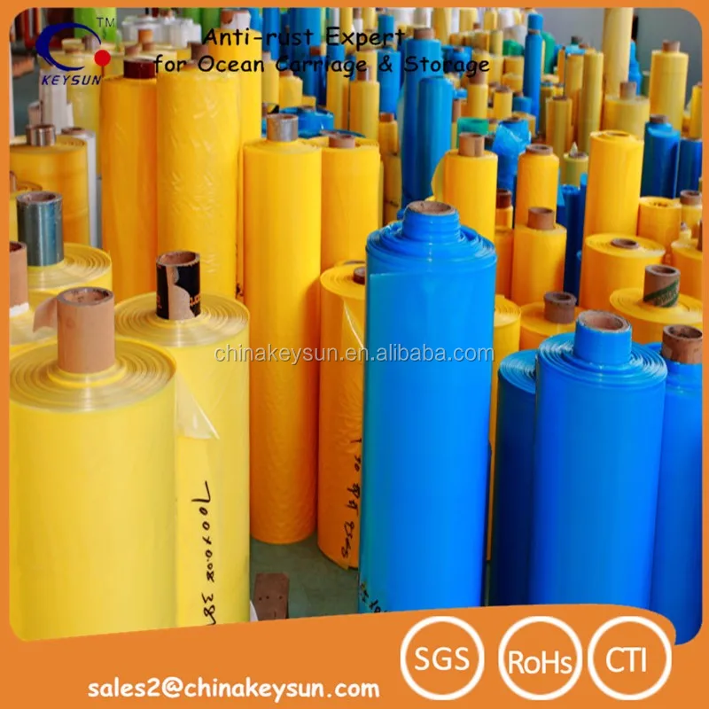 
VCI Anti-static PE Film, Anti-rust Pallet-wrap 