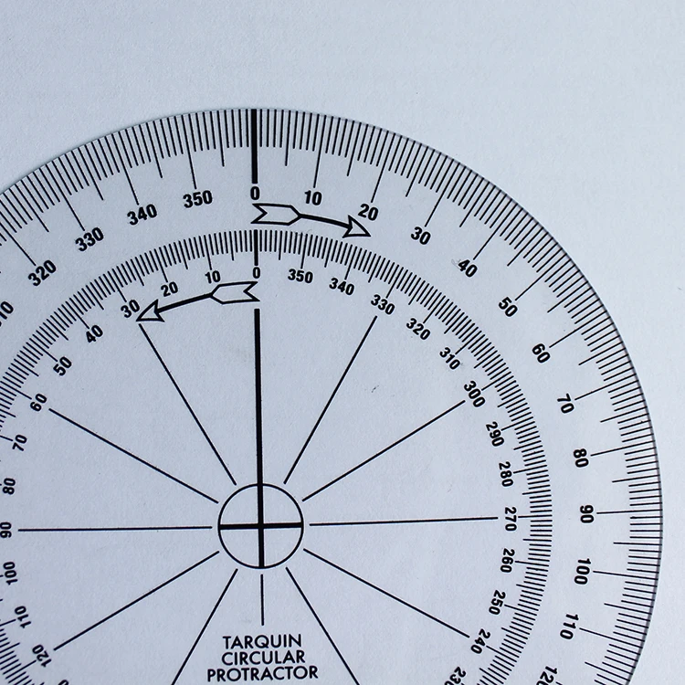 TPR9 360 degree protractors