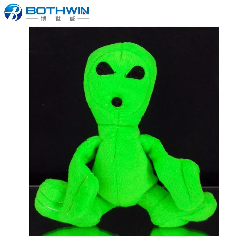 Custom Dance Dancing Green Alien Soft Plush Toy