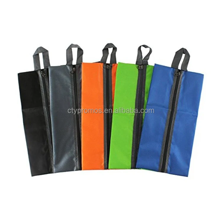 Multicolor Portable Travel Gym Shoe Storage Organizer Bag With Zipper