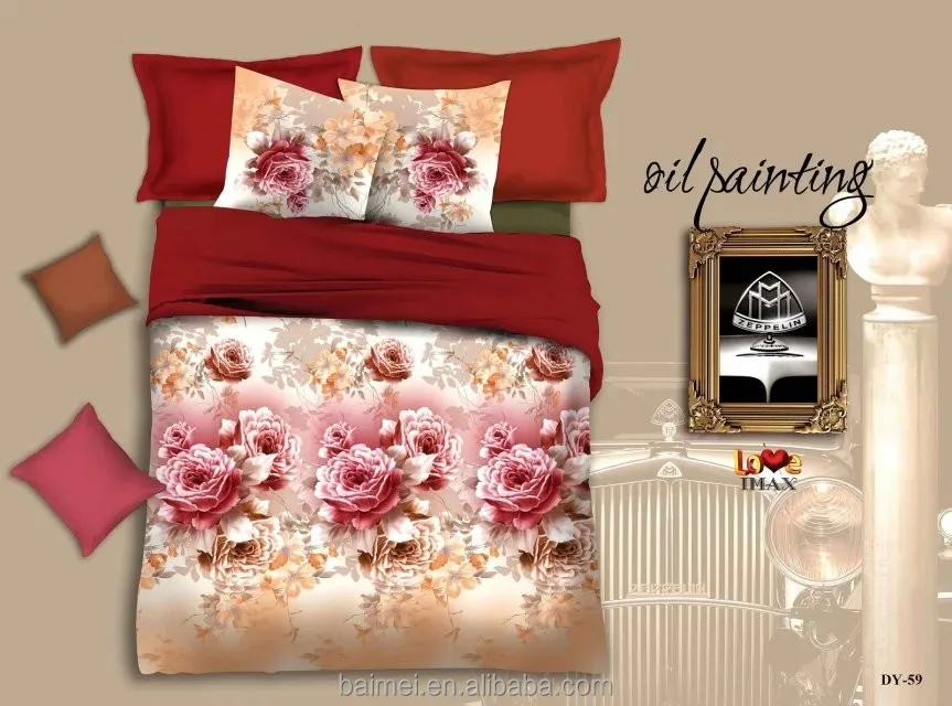 
100% cotton percale printed fitted cot bed sheet 