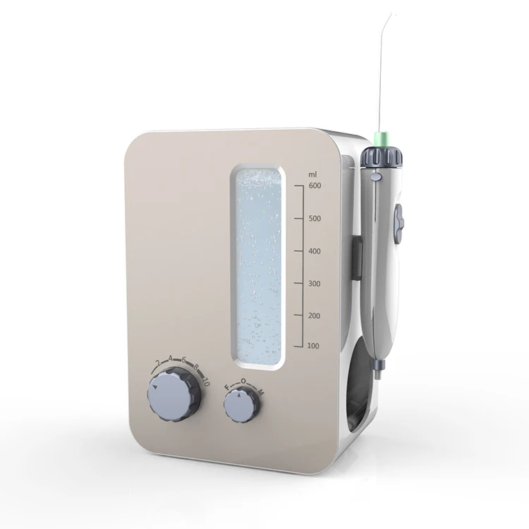 
2018 New style water dental flosser 600ml water tank Four tips 