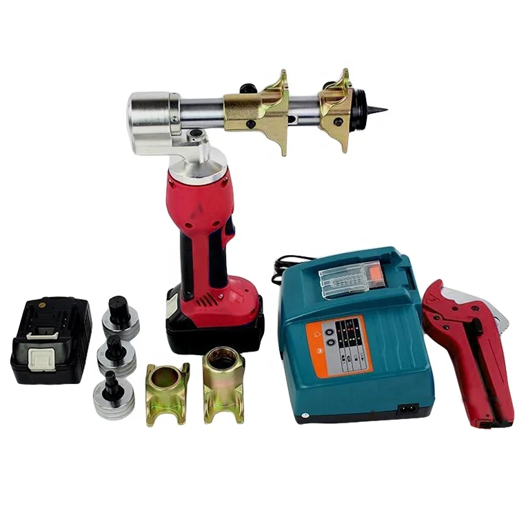 Li-ion Battery 12~40mm Plumbing pipe power press and expander tool kit,tube crimping tool