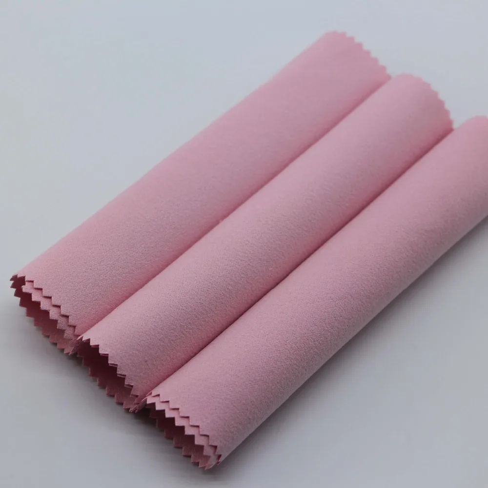 Экологически чистая замшевая ткань из микрофибры