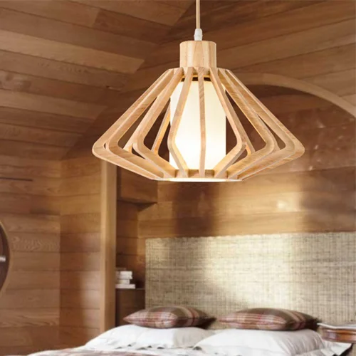 Inside Outside Workshop and Home Decoration/ Bamboo Lamp Eco-friendy Material Enamel Lamp High Bay Lamp Creative Eco-friendly