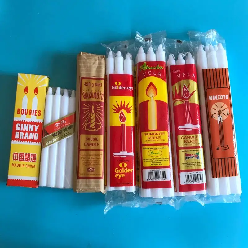 Оптовый рынок Дубая свечи из белого воска