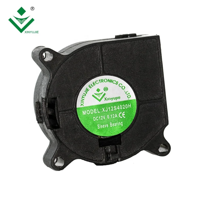 4CM 4020 blower turbo cooling fan automotive industrial blower fan Xinyujie ball bearing mini 12v 24v blower fan