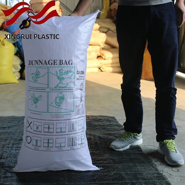 
Custom Printed container Air Inflatable different types of pp woven Dunnage Bag 