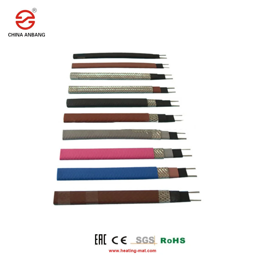 Water Proof Pipe Defroster Freeze Protection Frost Tech Heat Tape Flat Wire Underground Self Regulating Heating Cable