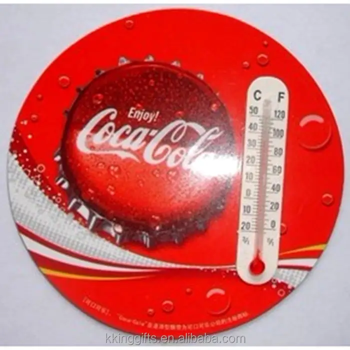 Carton design funny shaped digital magnet thermometer to 100 degree