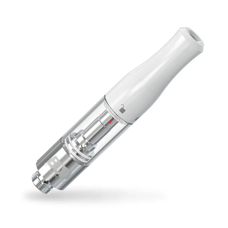 
Wholesale .5ml Oil Lock Ceramic Cbd 510 Glass Disposable Vape Pen Cartridge 