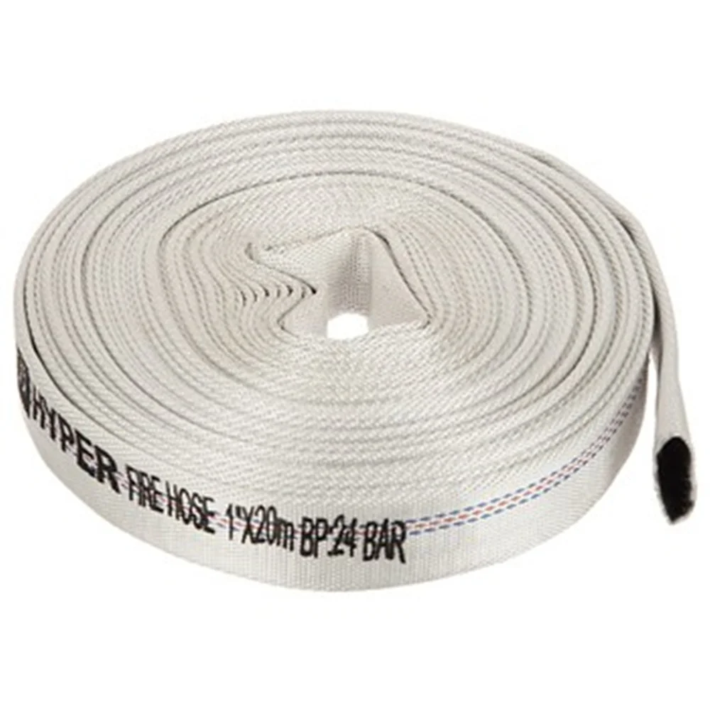 1 Inch double jacket 200 PSI fire hose used in fire hydrant system