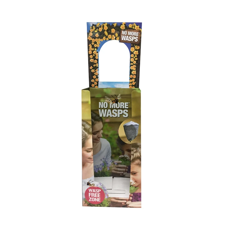 Popular Customized Floor Standing Display Stand Exhibitors Cardboard Pop Display