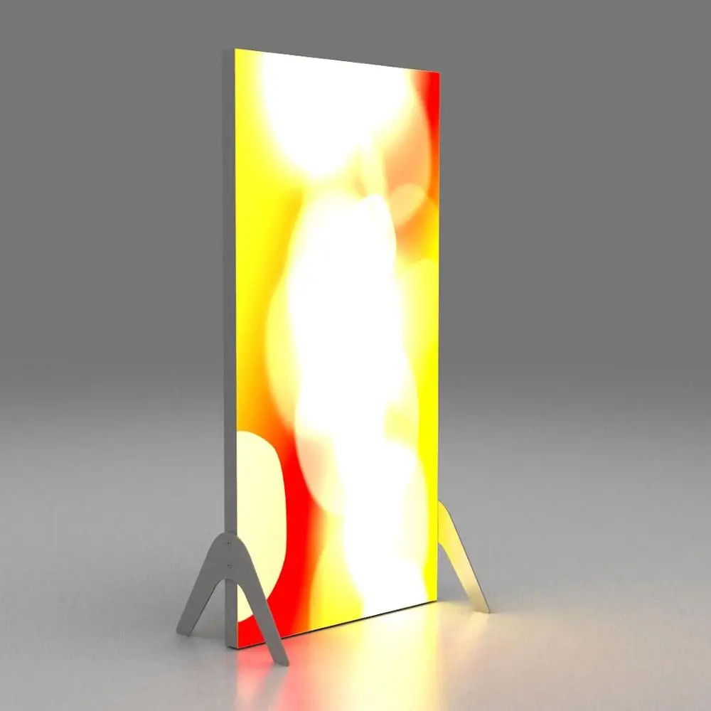 Manger Silicone-Edge Textile Graphics Frame LED Backlit Lightboxes Textile Aluminum Backlit  Fashionable Led Fabric Light Box