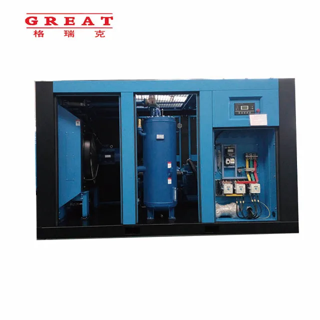 China GREAT oilless ship air compressor with tank
