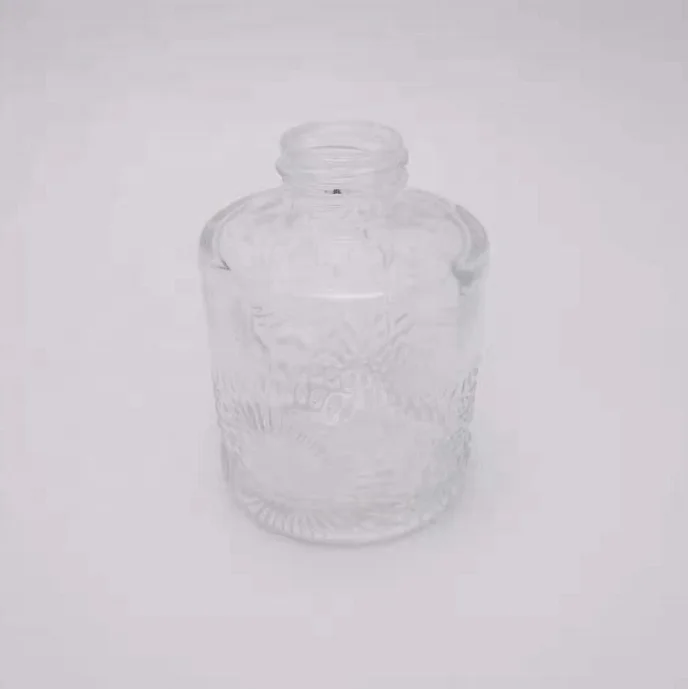 Engraving Round Reed empty bottle for diffuser with box 100ml 120ml