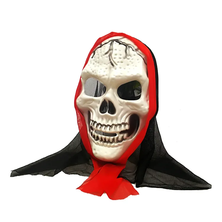 PoeticExist Men and Women Full Face Hard Plastic Halloween Party Costume Ghost Masks