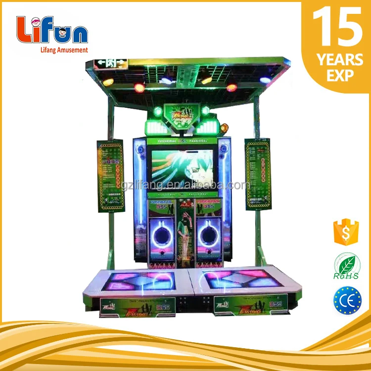 Hot Sale two players Arcade Dance Machine / Video Music game Machine
