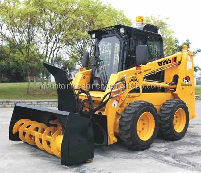 High Quality Chinese 65hp Skid Steer Loader WS65 for Sale