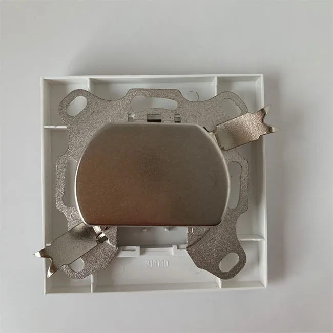 Розетка из поликарбоната стандарта ЕС для ТВ телефонных разъемов оптовая продажа розетка передачи данных штепсельные настенные гнезда rj45 разъем f