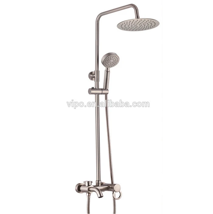 
2015 набор для Дождевого душа из матового никеля 6701 