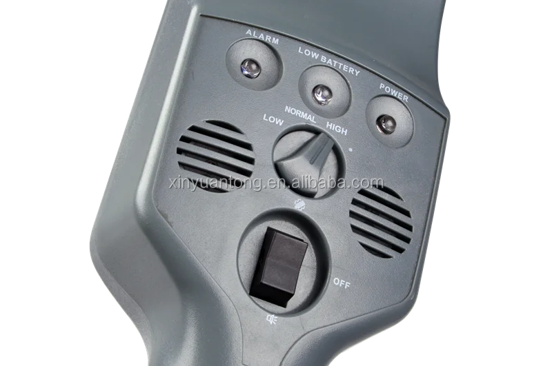 
super high sensitivity ABS plastic hand held metal detector with CE standard 