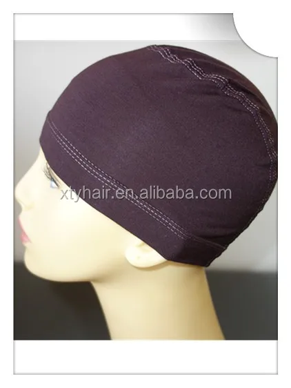 alibaba express wholesale 100%bamboo fiber cap microfiber bamboo fiber wig holder new products plain hair cap/turbans