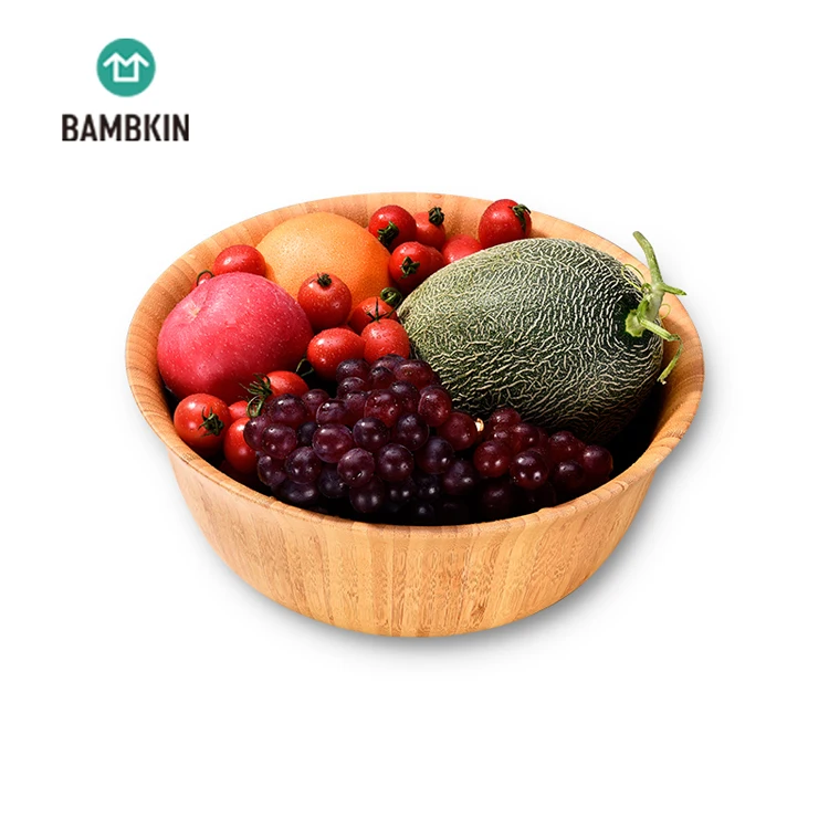 BAMBKIN organic dinnerware fruit  baby feeding bamboo bowl home set