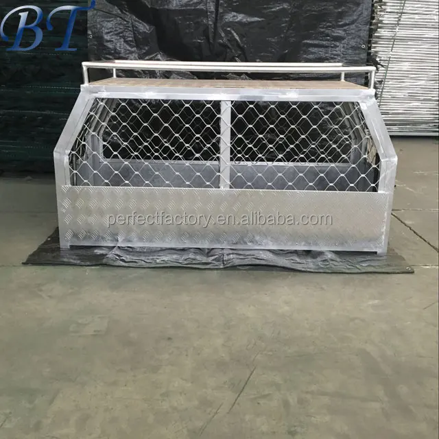 
Heavy Duty large double gates Aluminium Dog Cage / Dog Crate 
