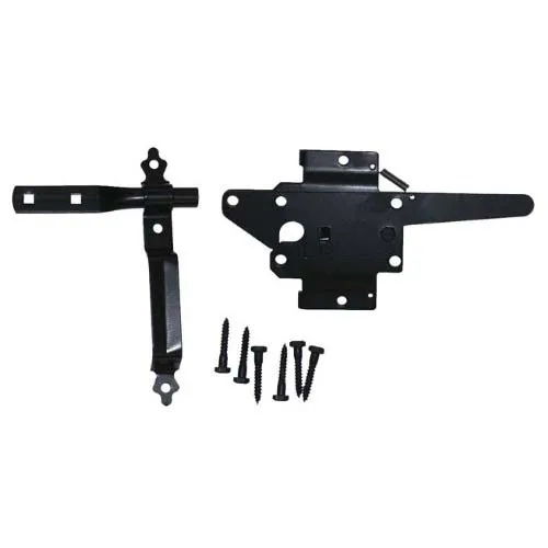 Fence Hardware Single Gate Kit Wood Gate Hinges and Latch