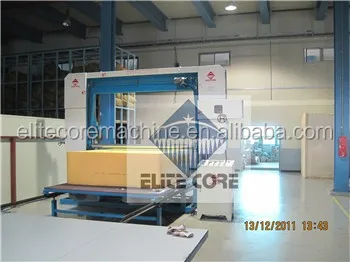 Завод питания стандартный размер по горизонтали автоматическая резка PU пены машины