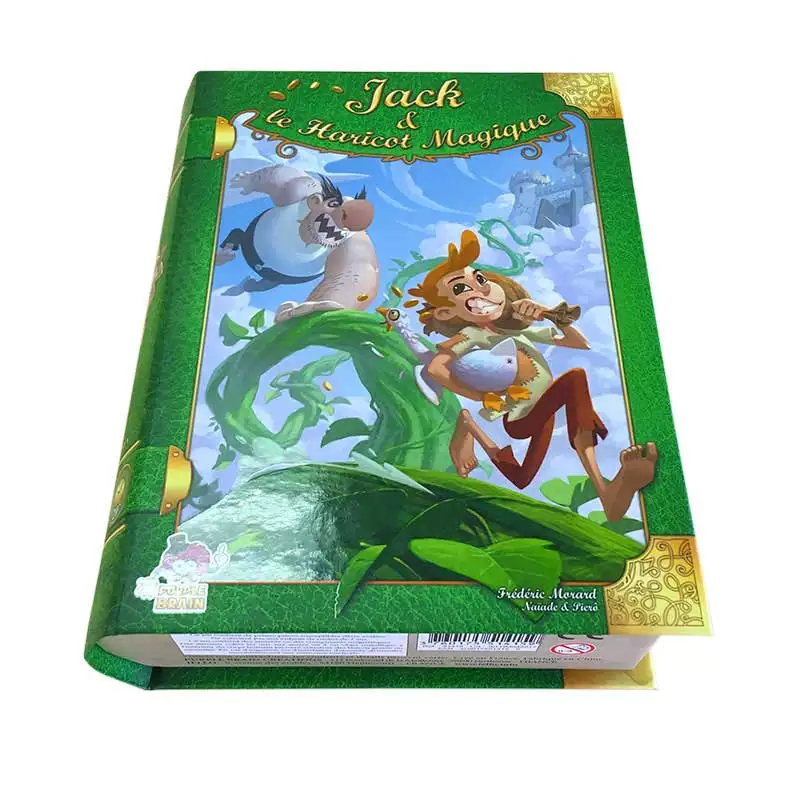 Special Book Packaging Faux Cardboard Paper Book Style Shaped Safe Gift Box Packaging