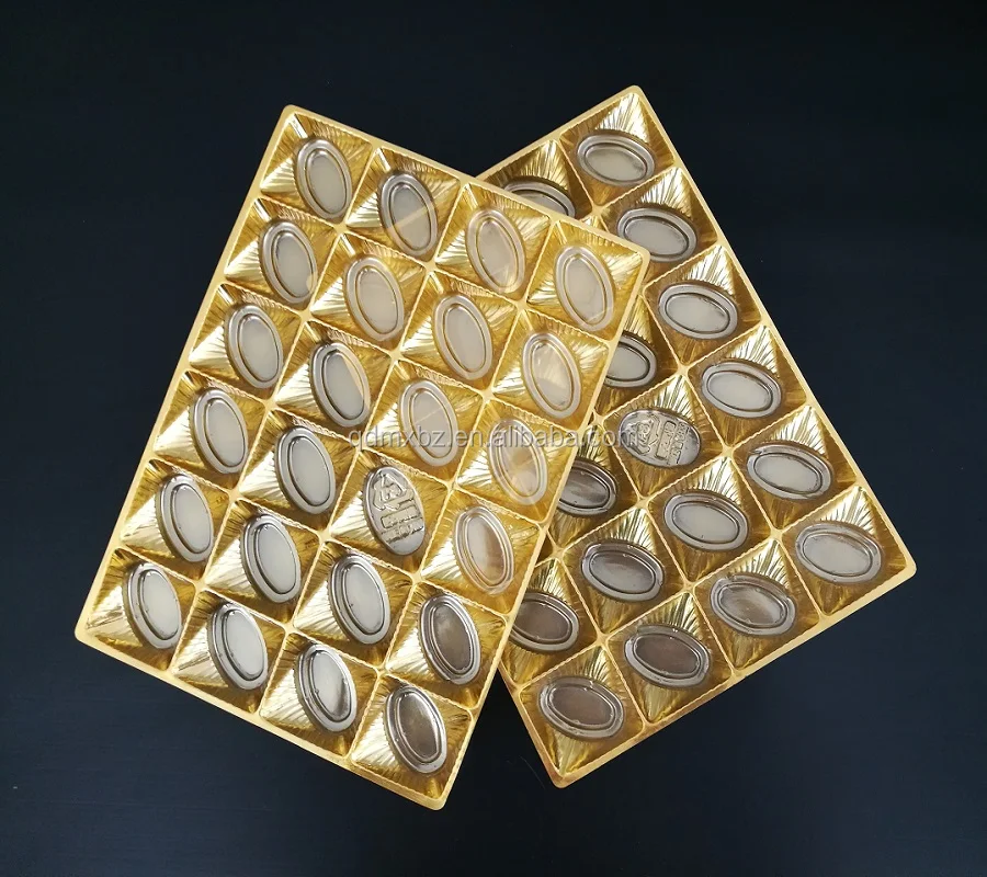 High Quality Hot Selling OEM Plastic Mini Macaron Box / Macarons Display Tray / Tray for Chocolate Ball