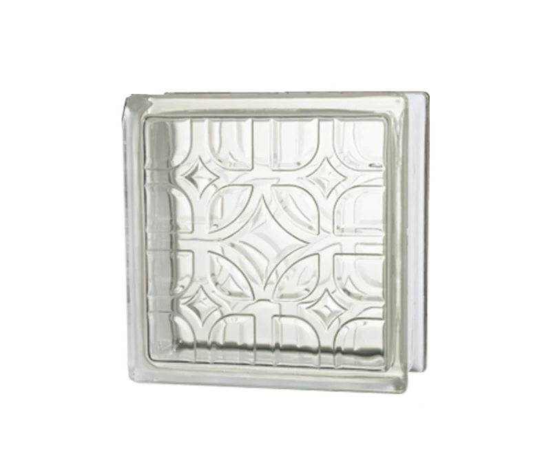 Water Bubble Craft Decorative Glass Brick Clear Crystal Glass Block Manufacturer