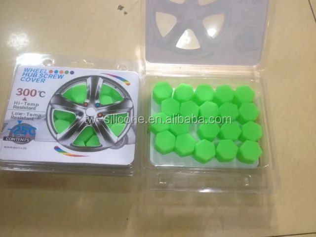 Glow in the Dark Silicone Wheel Nut Cover