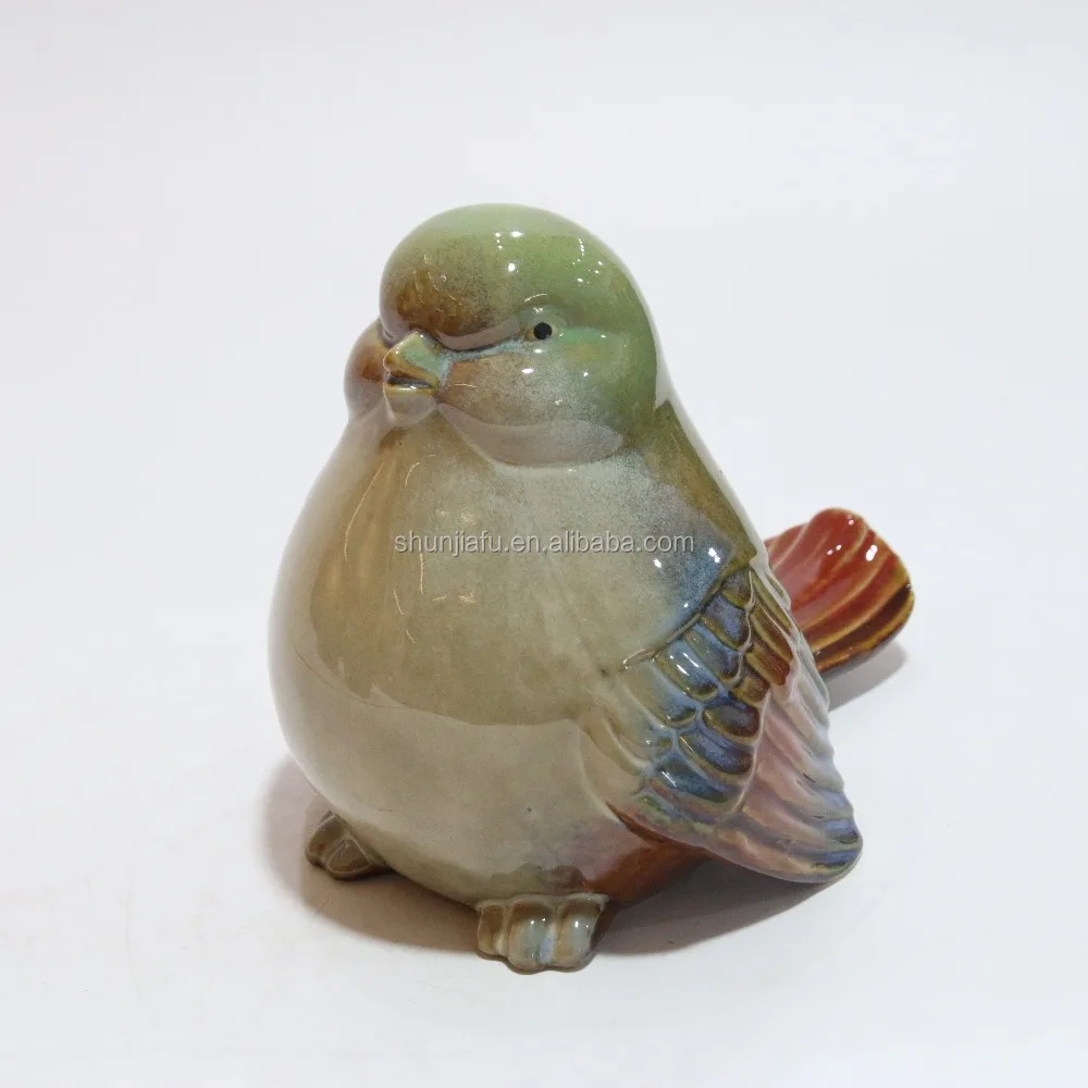 Bird Shaped Ceramic Piggy Bank Money Saving Box For Kids