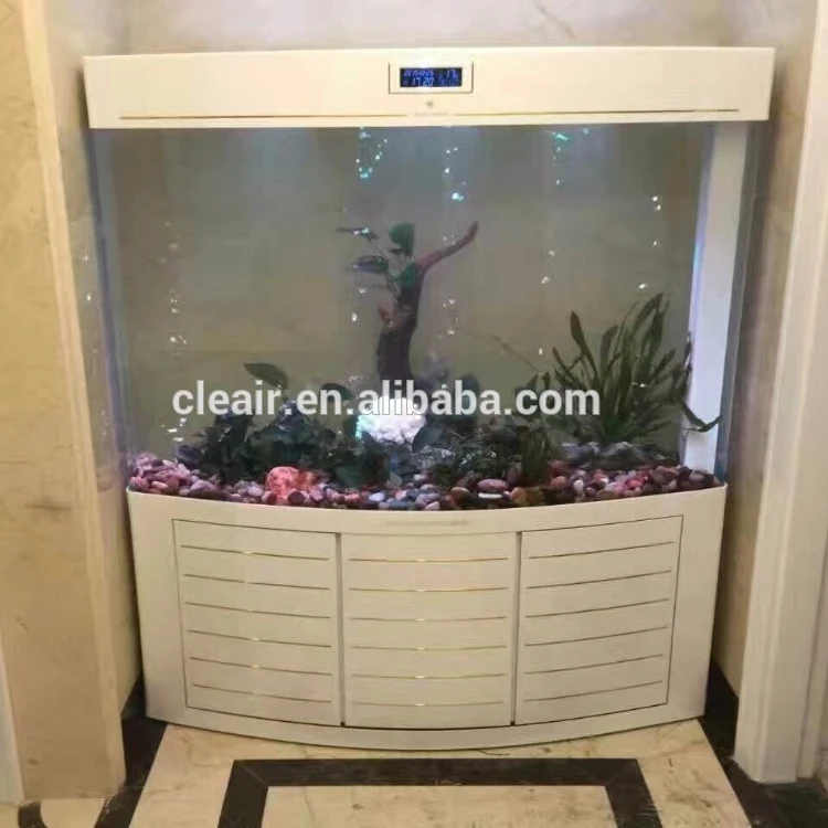 
Wholesale Cleair Aquatics Aquarium with sump filter LED light acrylic fish tank 