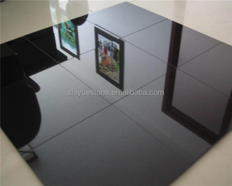 Cheapest Natural Stone China Shanxi Black Granite Floor Tiles