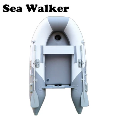 Seawalker Высококачественная 2 3 м надувная рыболовная лодка плот из ПВХ с воздушной палубой гребная сертификацией
