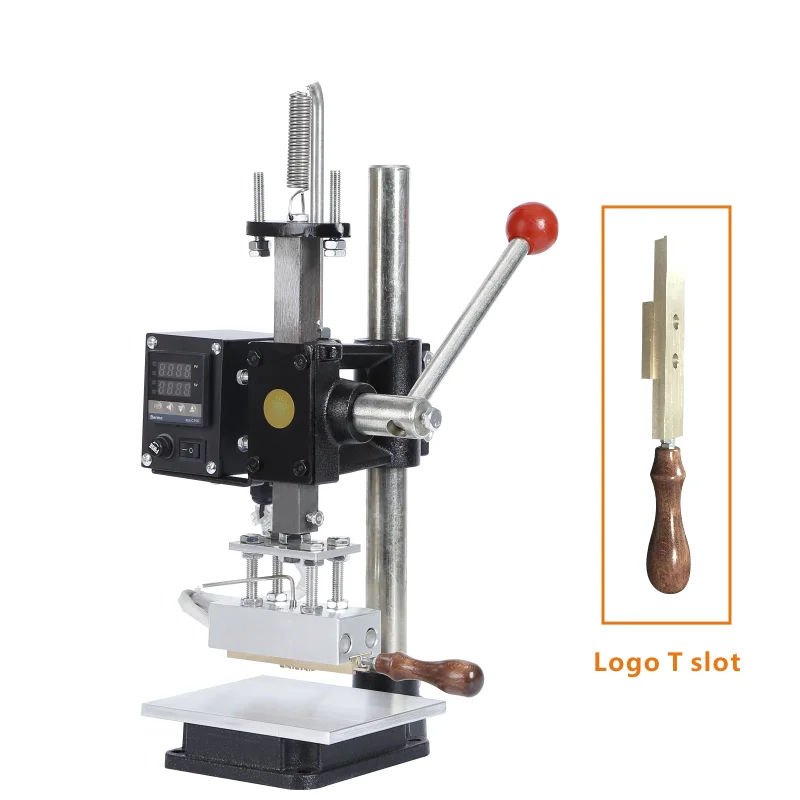 
heat press embossing machine for leather 