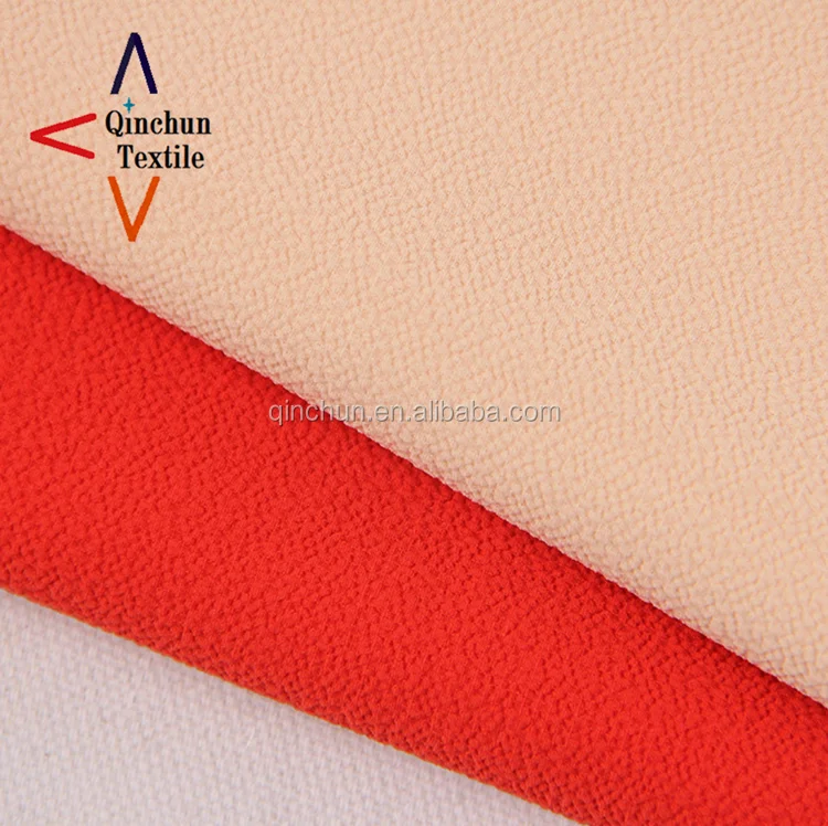 New Fashion dress fabric stretch chiffon bubble crepe fabric