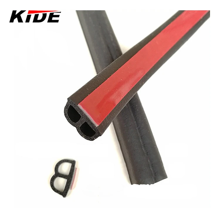 self adhesive car door insulation rubber seal