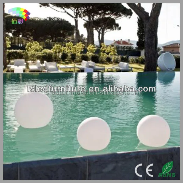 Swimming Pool Led Ball Lighting/ led glow swimming pool ball